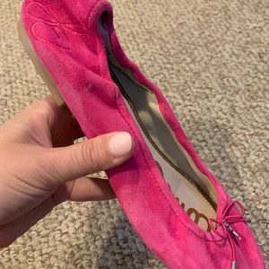 Sam Edelman Shoes - Sam Edelman Pink Ballet Flats - CLASSIC Sam Edelman Shoes - Sam Edelman Pink Ballet Flats - CLASSIC